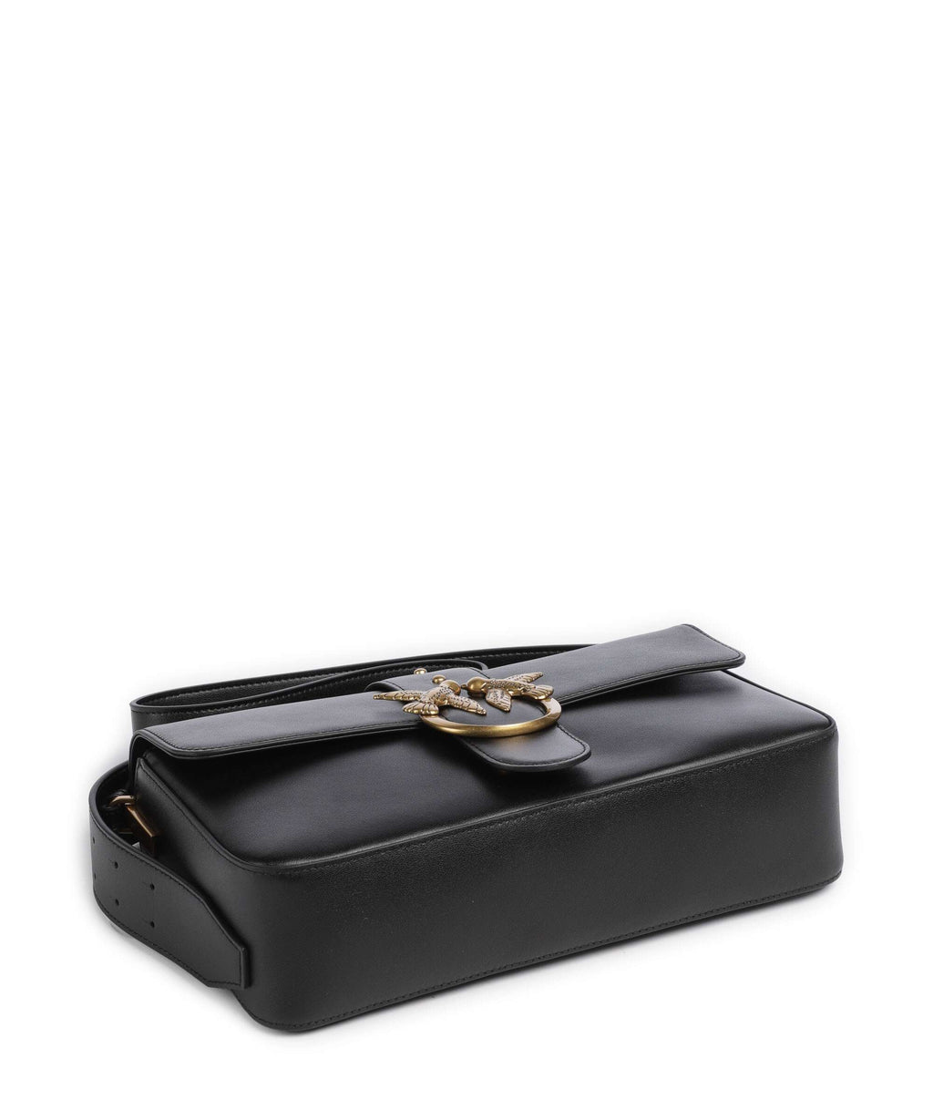 Pinko Love One Classic Slouchy Shoulder bag nero/antique gold