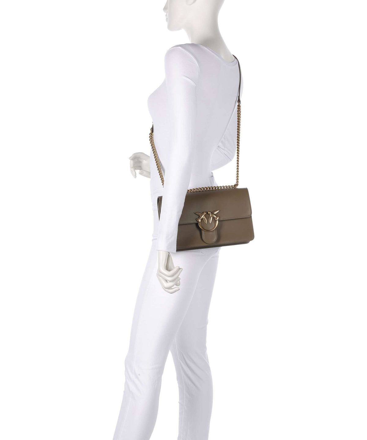 Pinko Love One Classic Shoulder bag scricciolo/antique gold