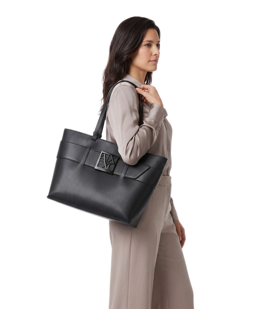 Armani Exchange Susy M Tote bag black