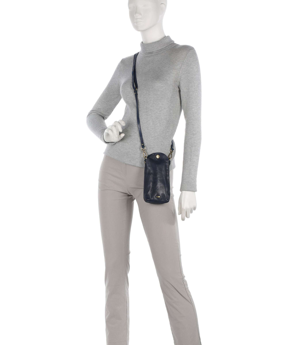 Campomaggi Phone bag zaffiro