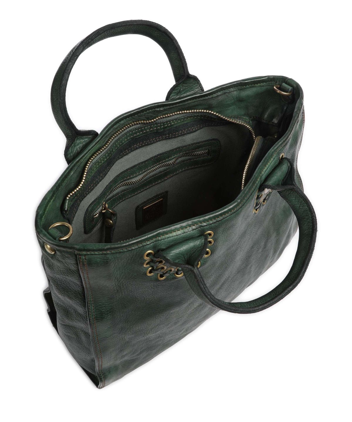 Campomaggi Handbag green bottle