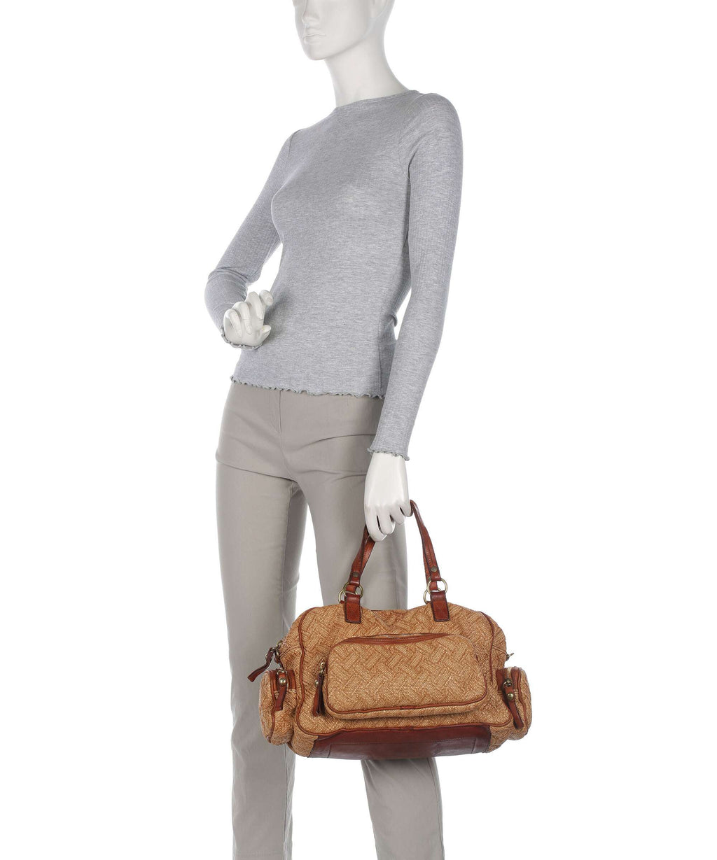 Campomaggi Handbag naturale/congac
