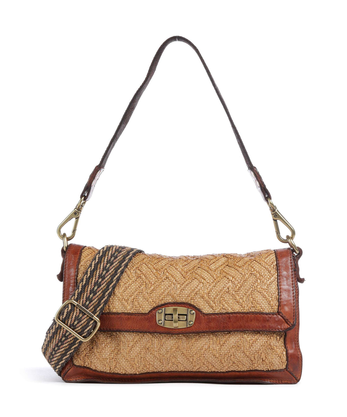 Campomaggi Shoulder bag naturale/congac