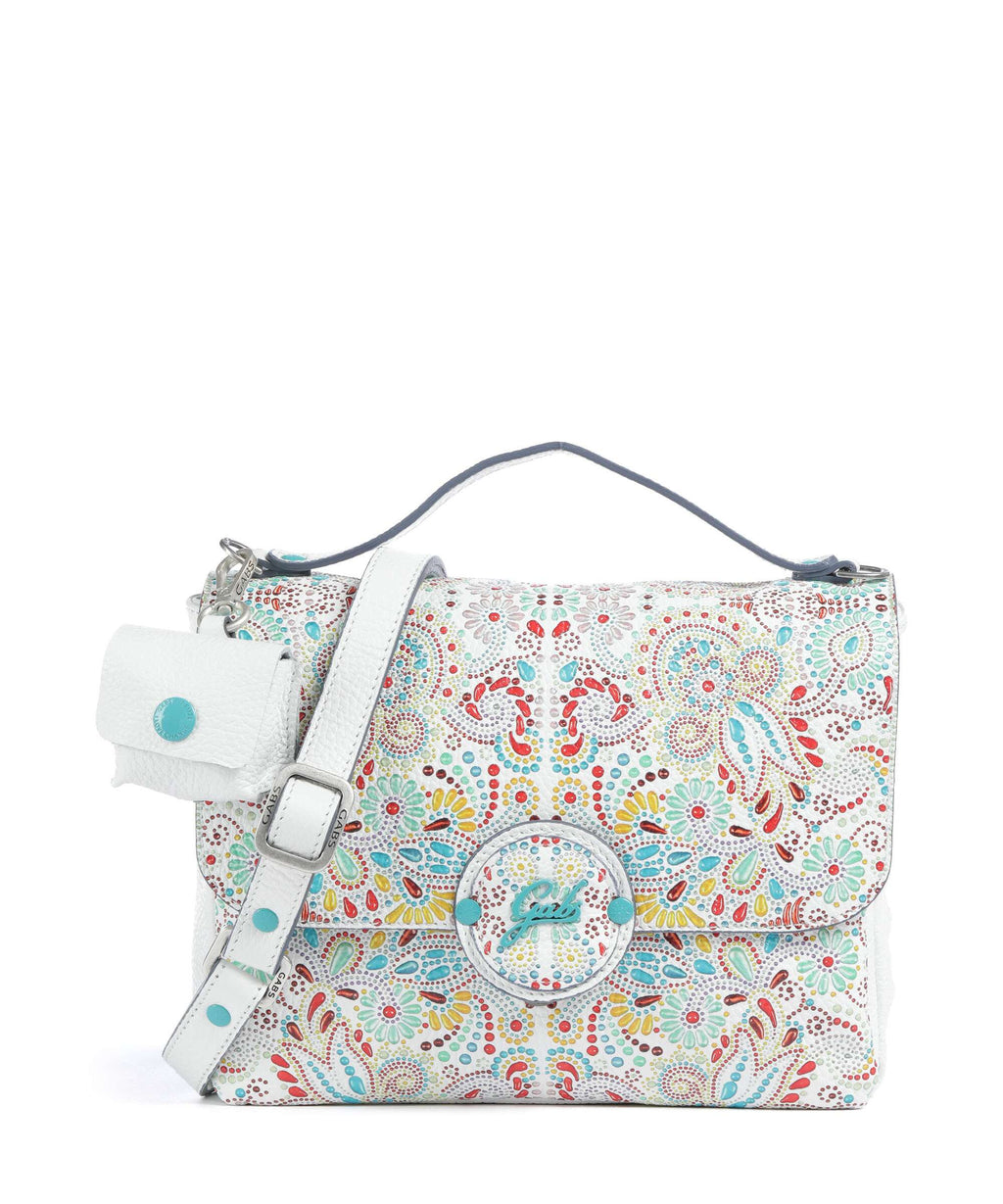 Gabs Phoenix Maioliche Shaila Crossbody bag white