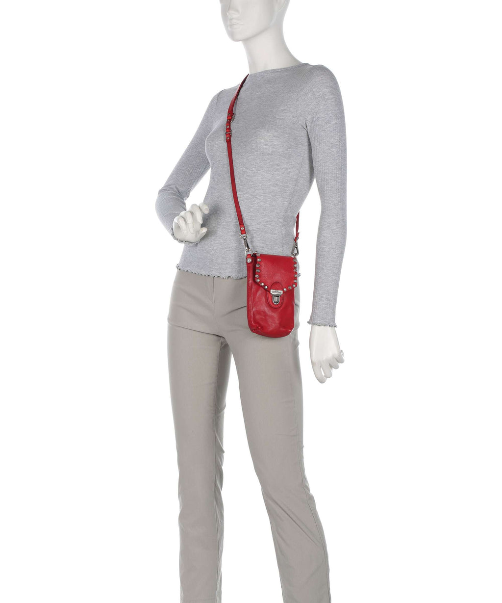 Campomaggi Phone bag red