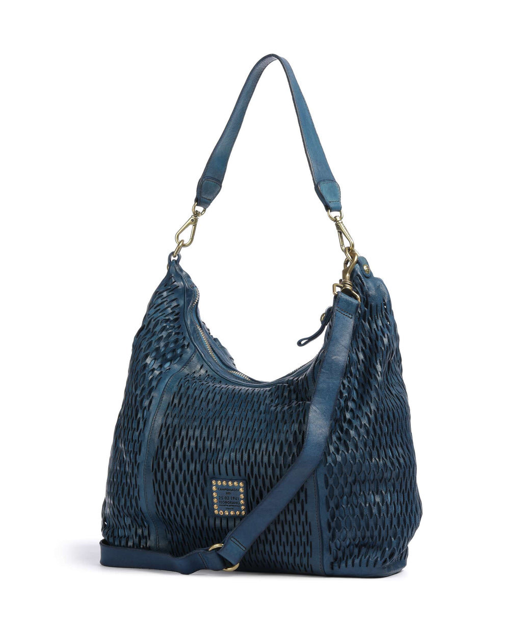 Campomaggi Hobo bag zaffiro
