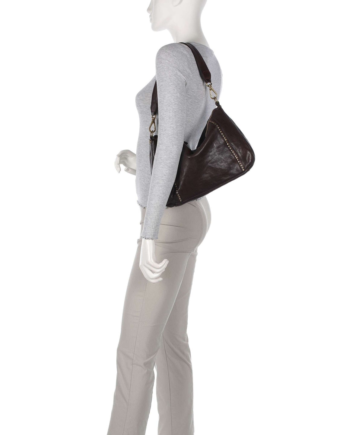 Campomaggi Hobo bag moro