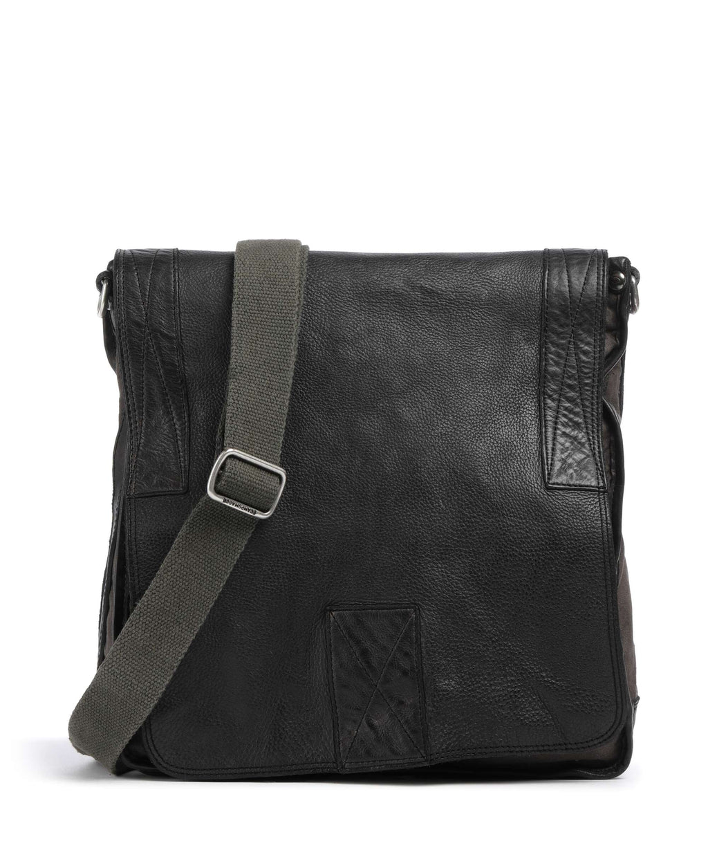 Campomaggi Messenger bag verde militare/grigio