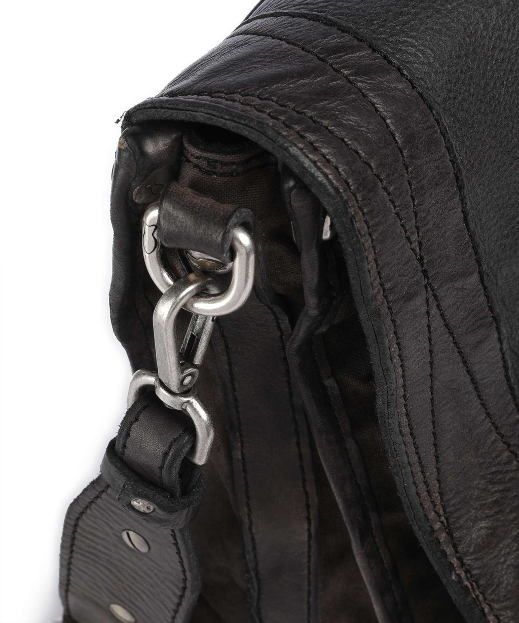 Campomaggi Messenger bag verde militare/grigio