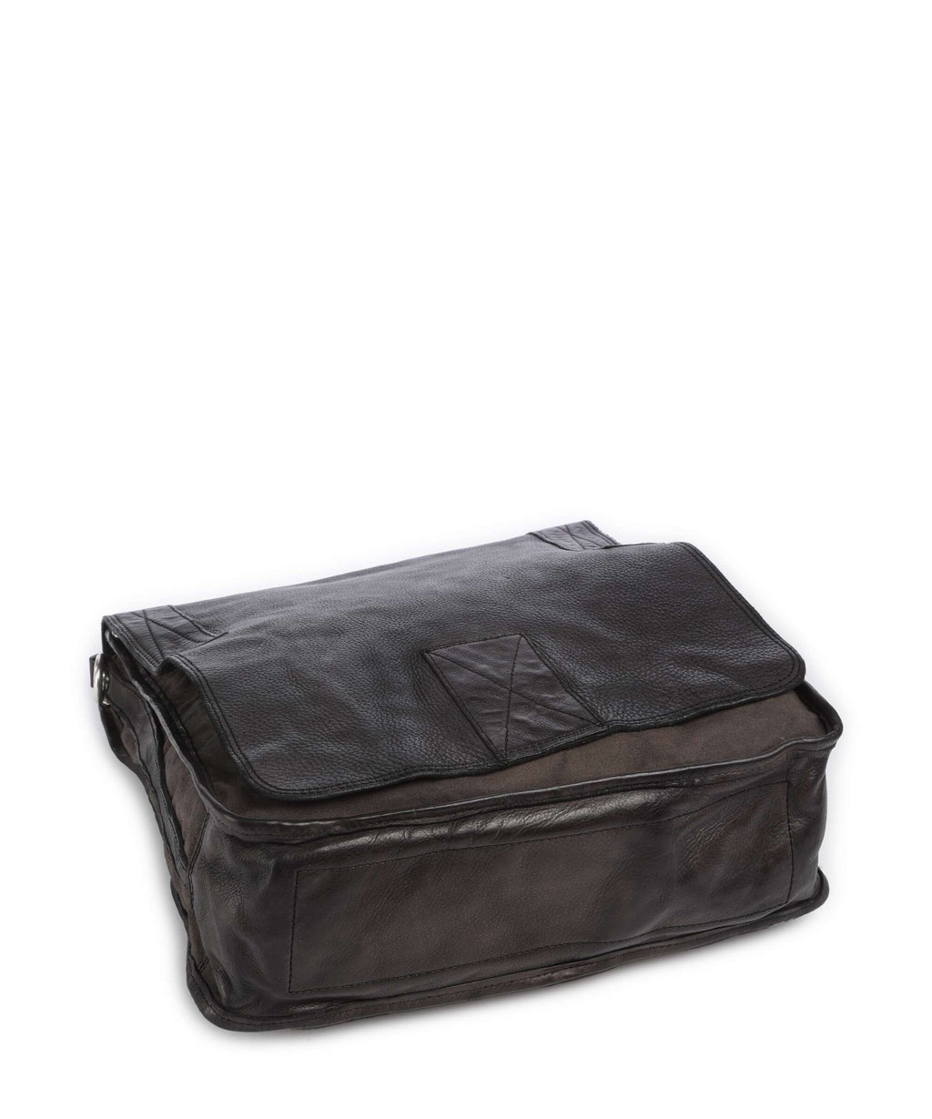Campomaggi Messenger bag verde militare/grigio