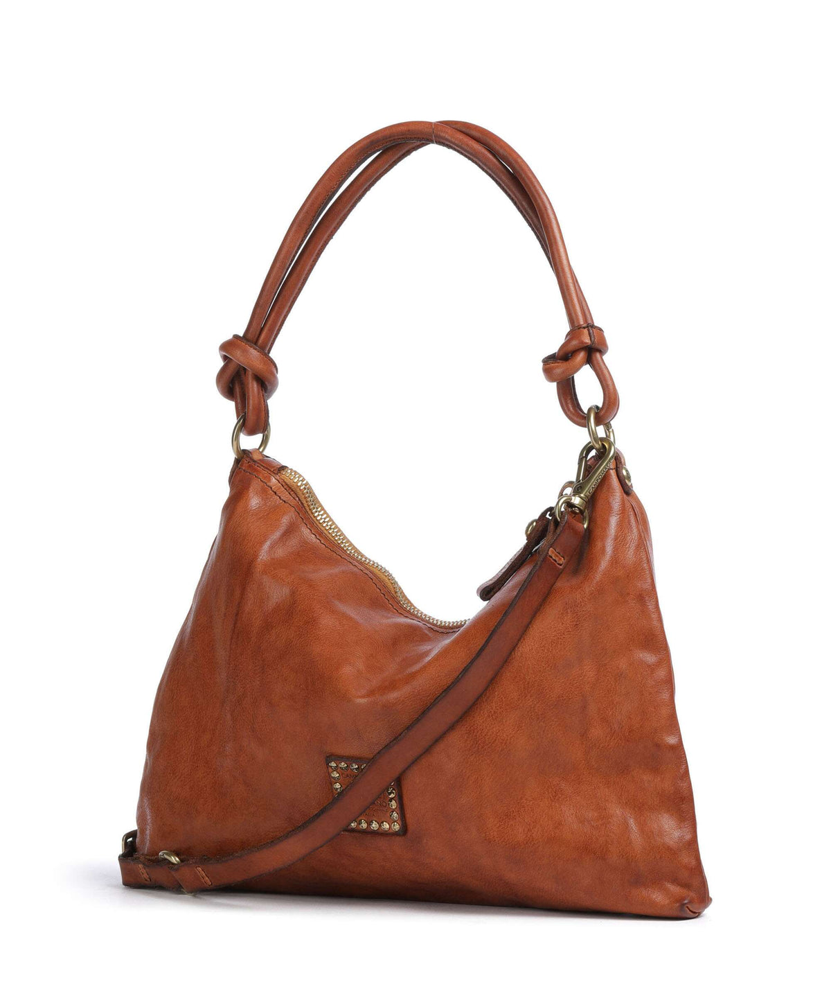 Campomaggi Hobo bag cognac