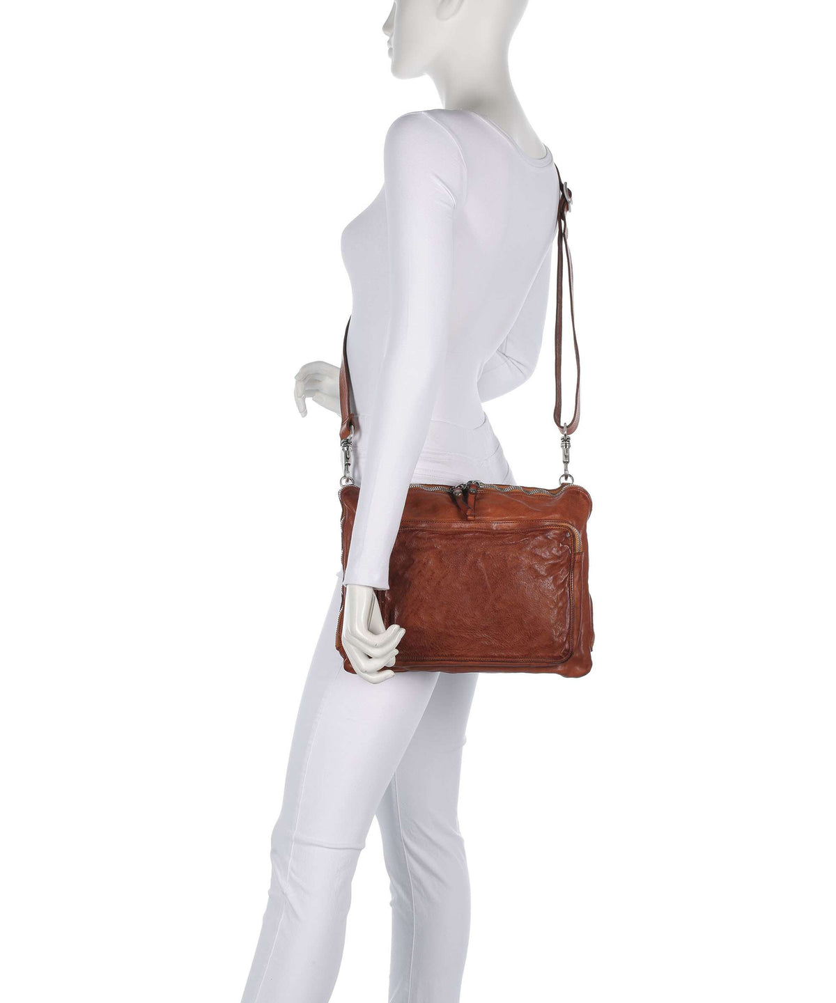 Campomaggi Briefcase cognac
