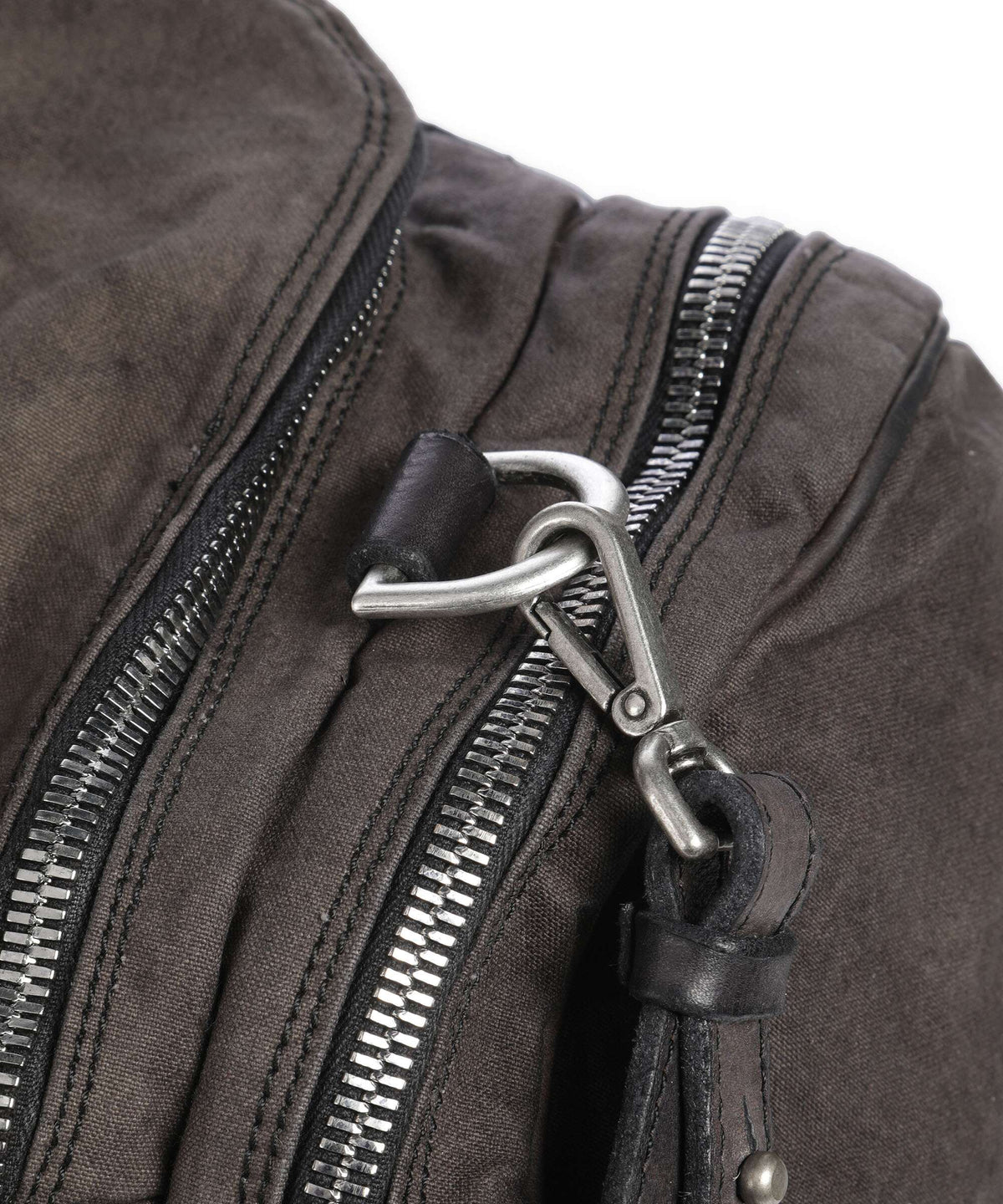 Campomaggi Weekend bag verde militare/grigio/nera