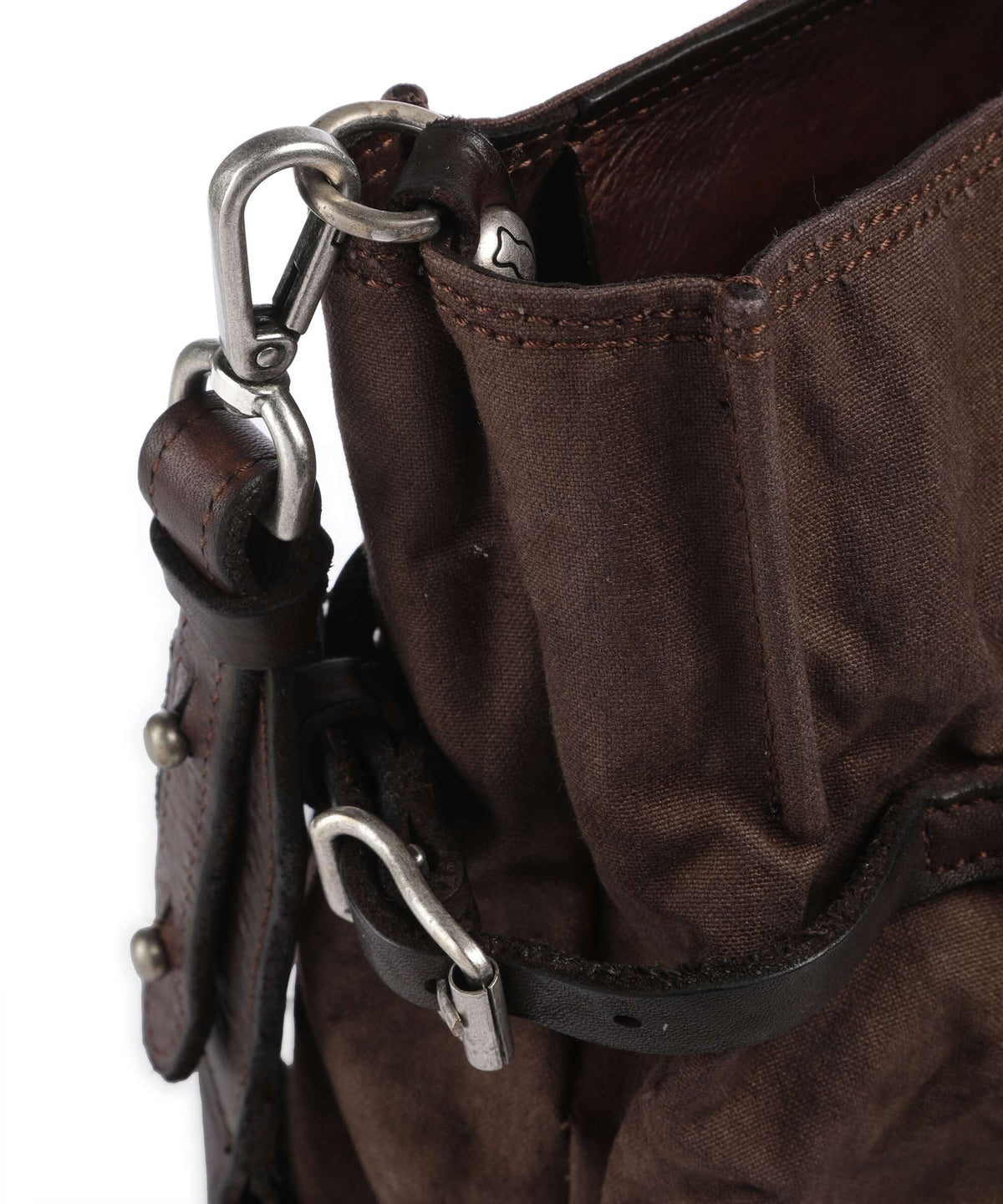 Campomaggi Tote bag verde militare/moro