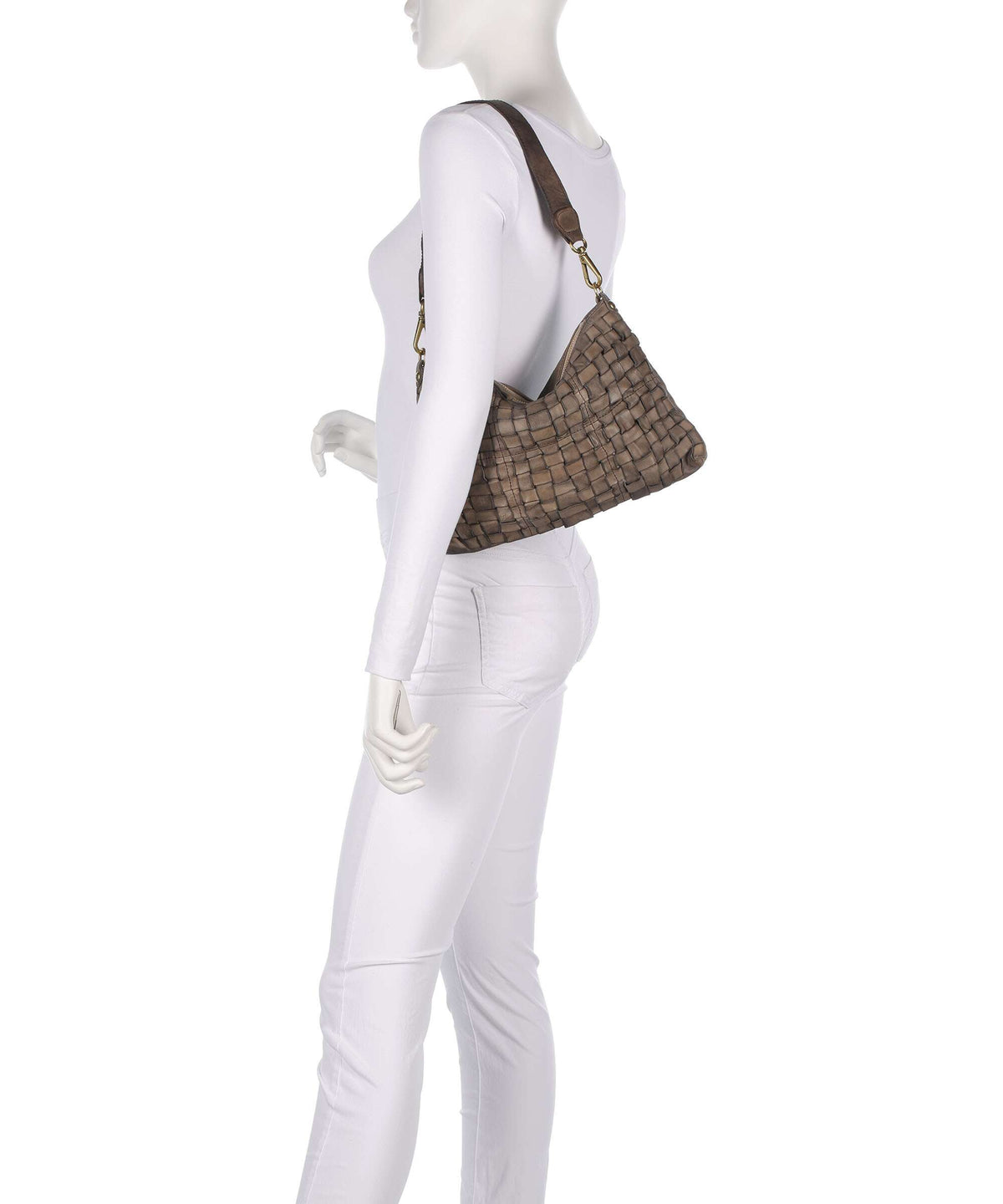 Campomaggi Shoulder bag cemento