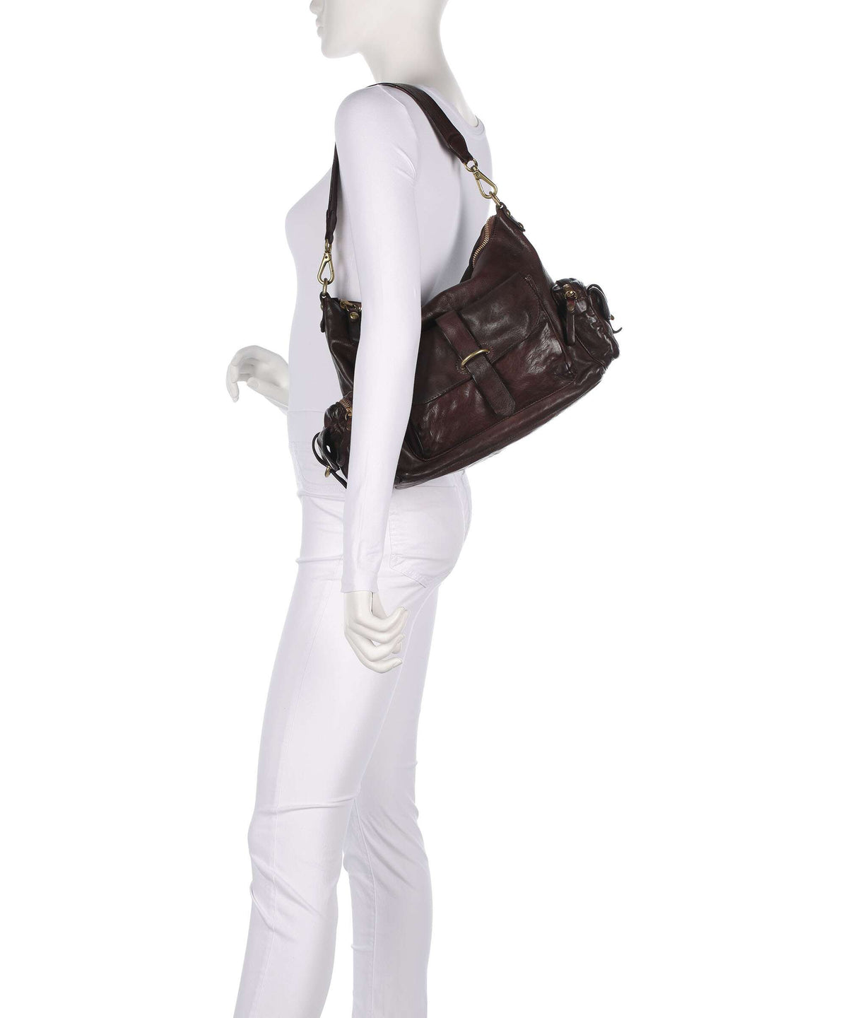 Campomaggi Hobo bag moro
