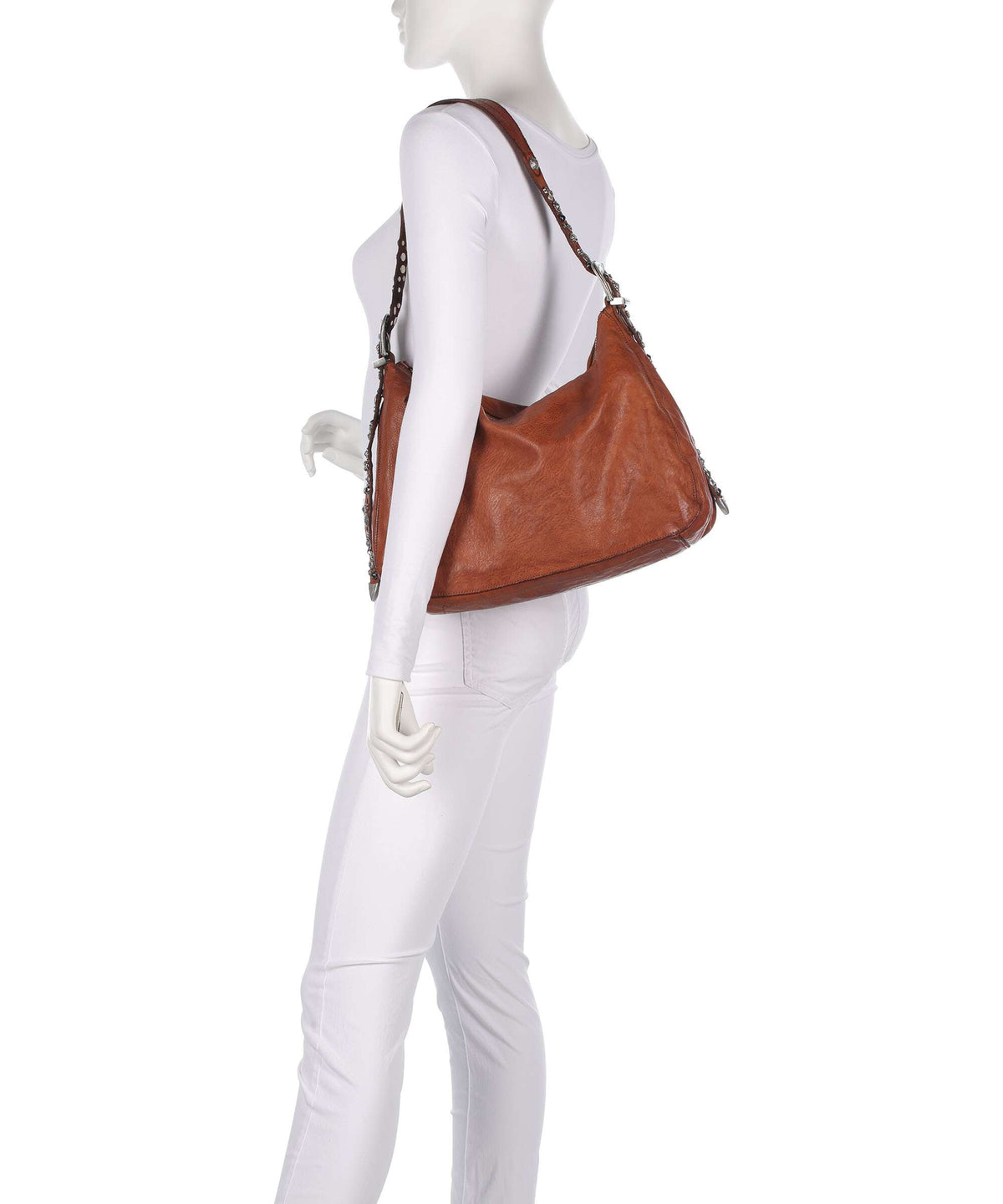 Campomaggi Hobo bag cognac