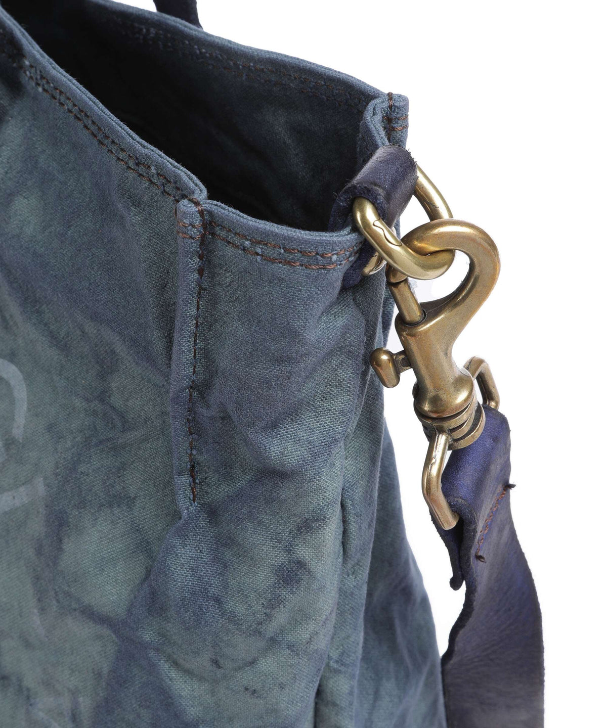 Campomaggi Tote bag beige/iris ghiaccio