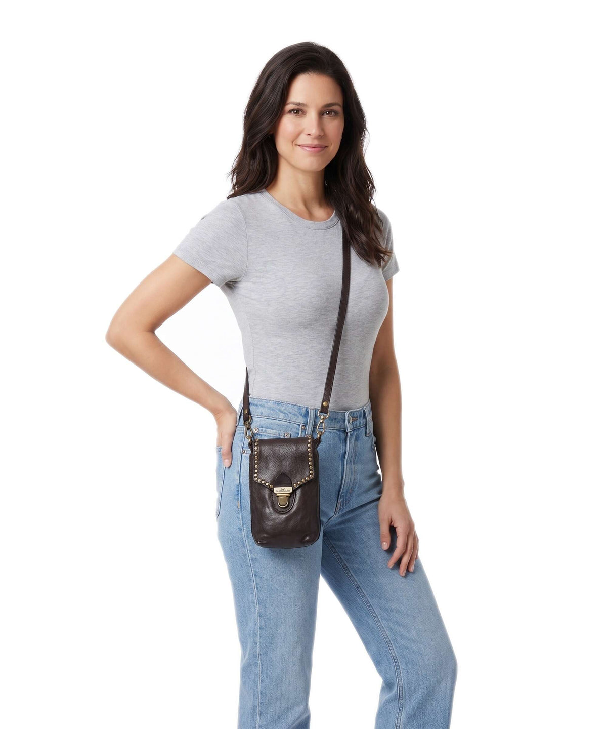 Campomaggi Phone bag brown