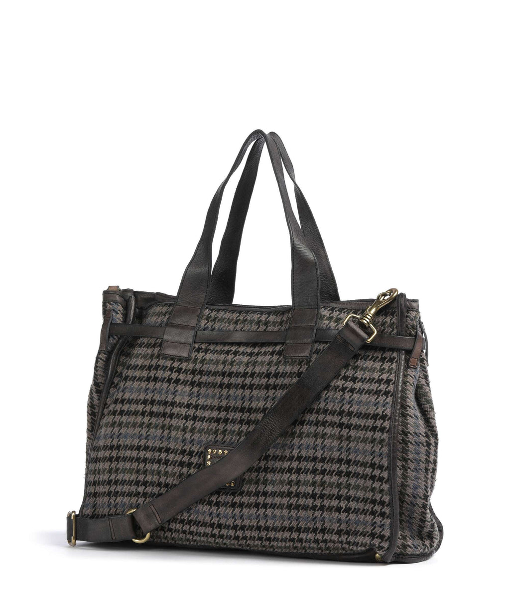 Campomaggi Handbag beige/nero