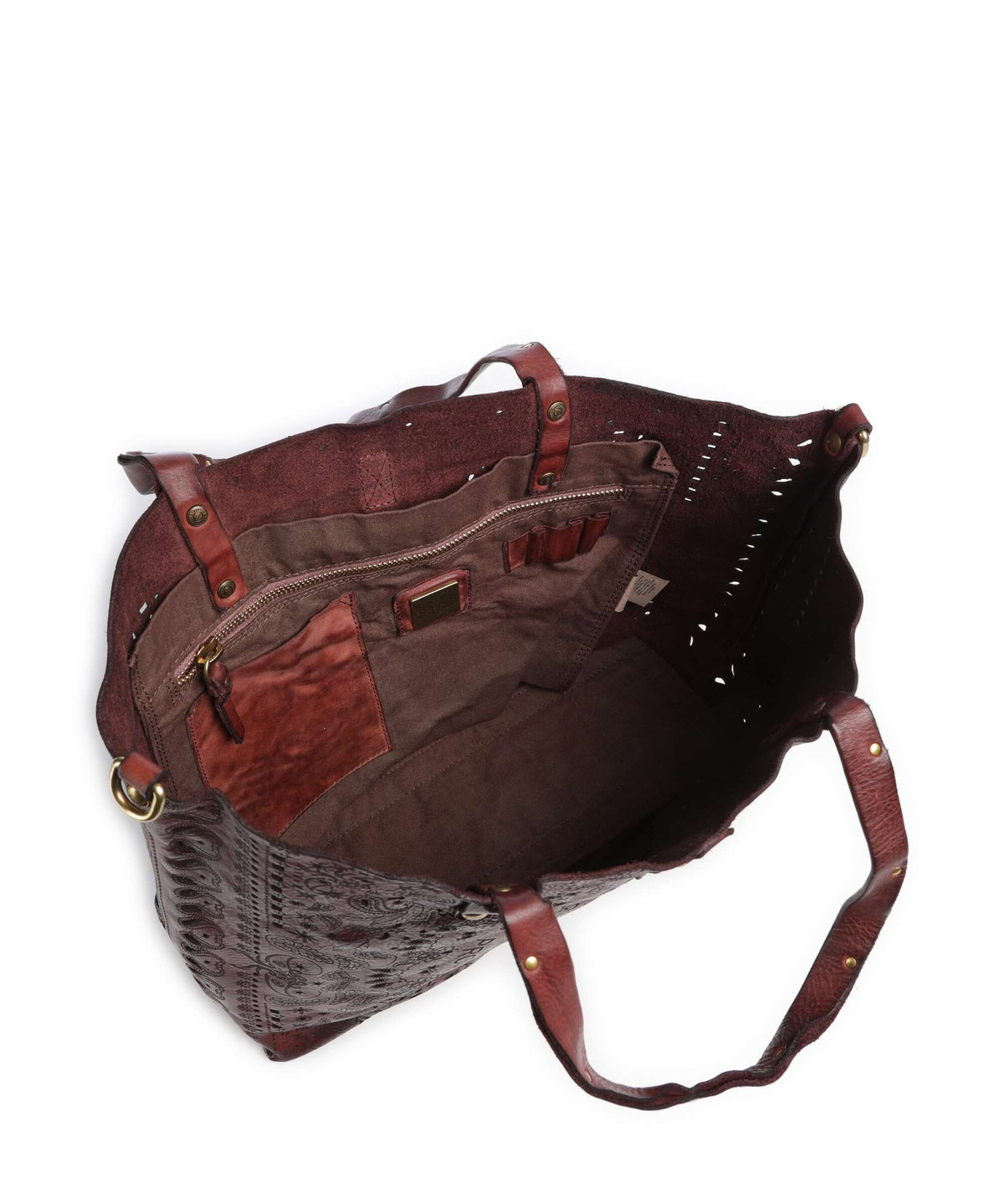 Campomaggi Tote bag borgogna