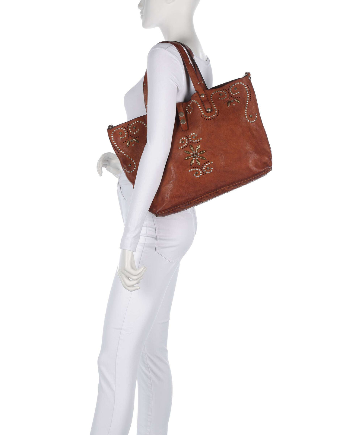 Campomaggi Tote bag cognac