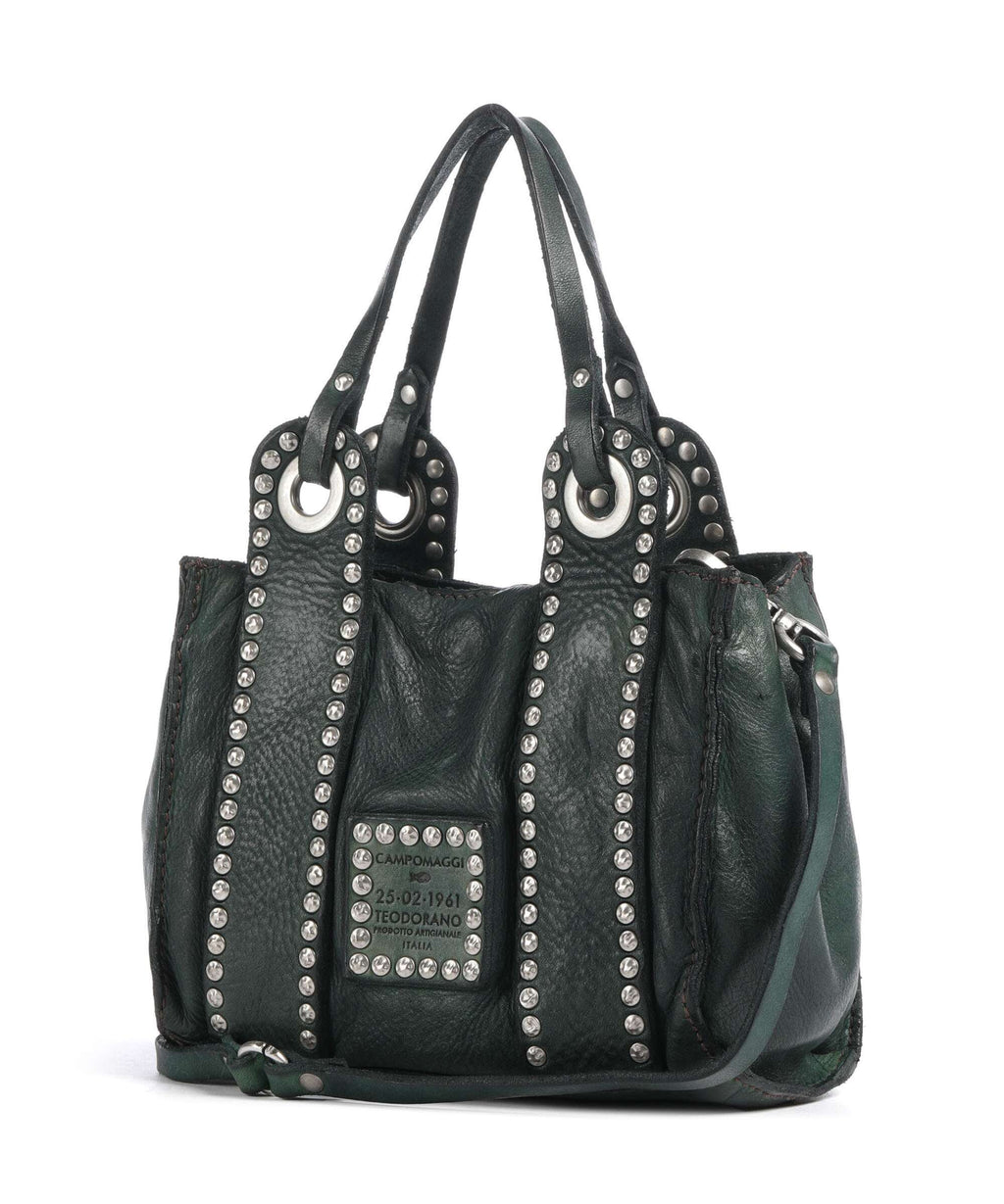 Campomaggi Crossbody bag green bottle