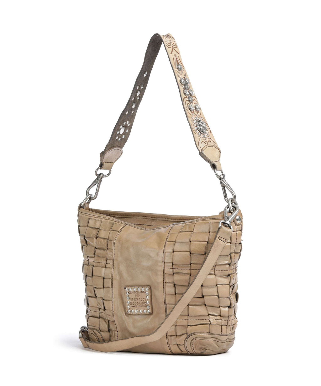 Campomaggi Hobo bag ice