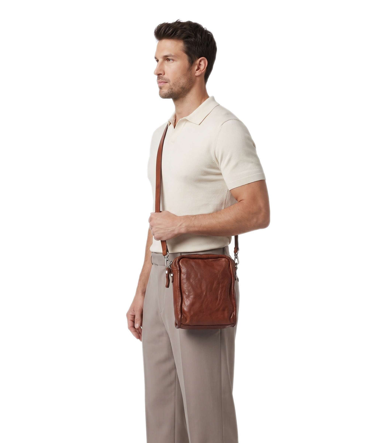 Campomaggi Crossbody bag cognac