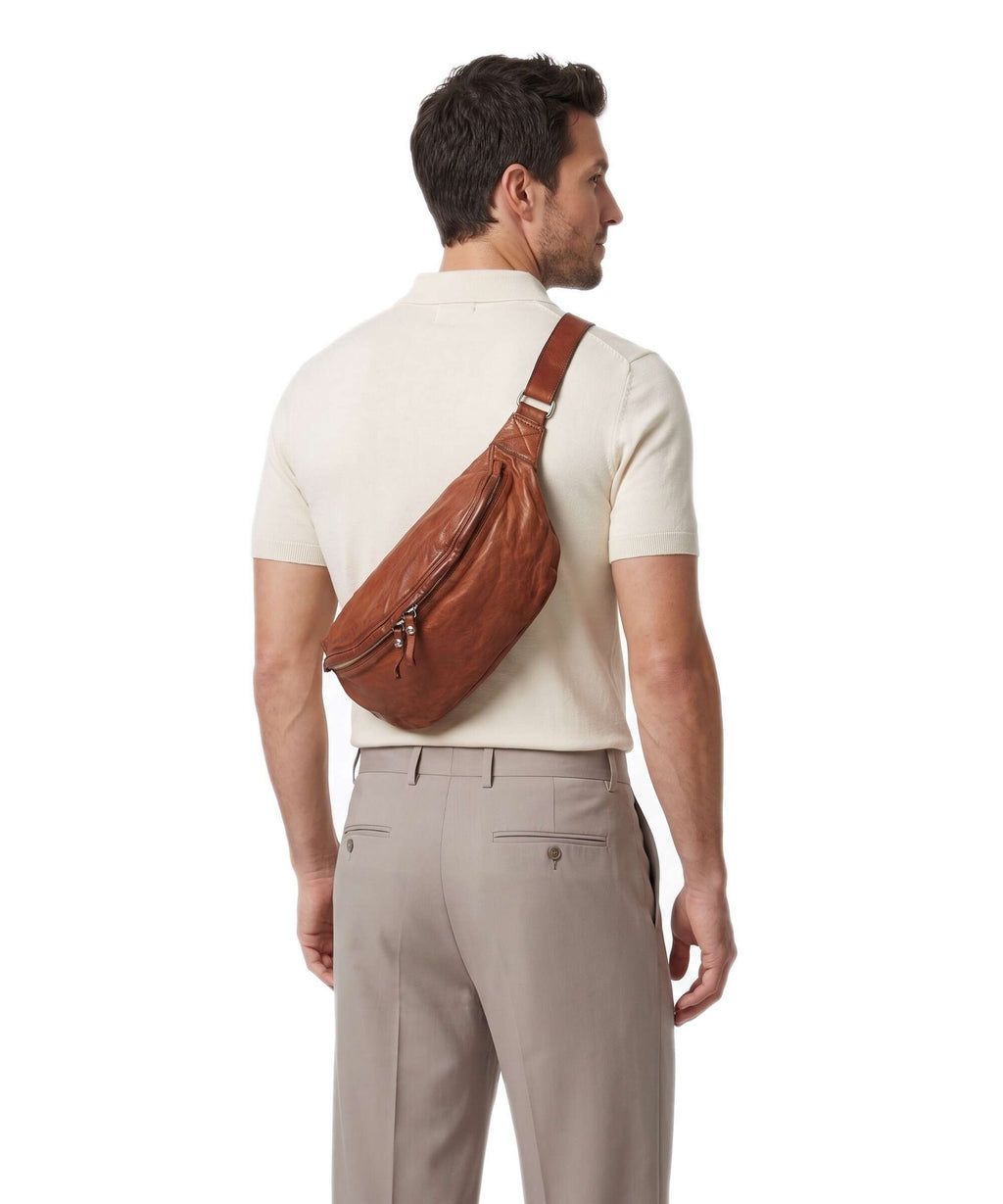 Campomaggi Belt bag cognac