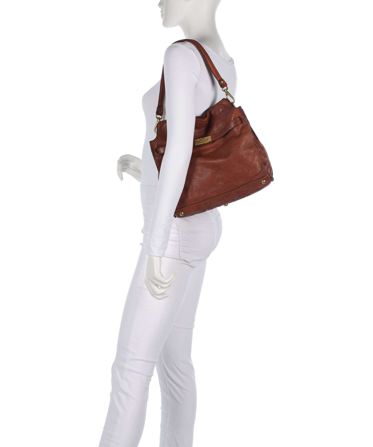 Campomaggi Shoulder bag cognac