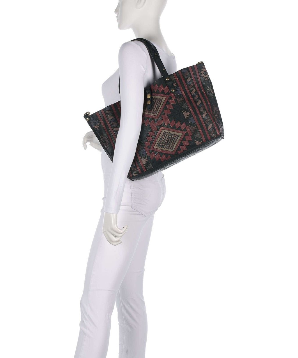 Campomaggi Tote bag green bottle
