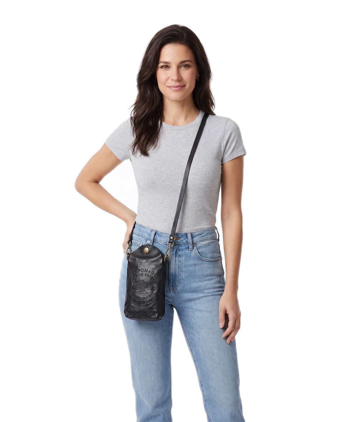 Campomaggi Phone bag blue