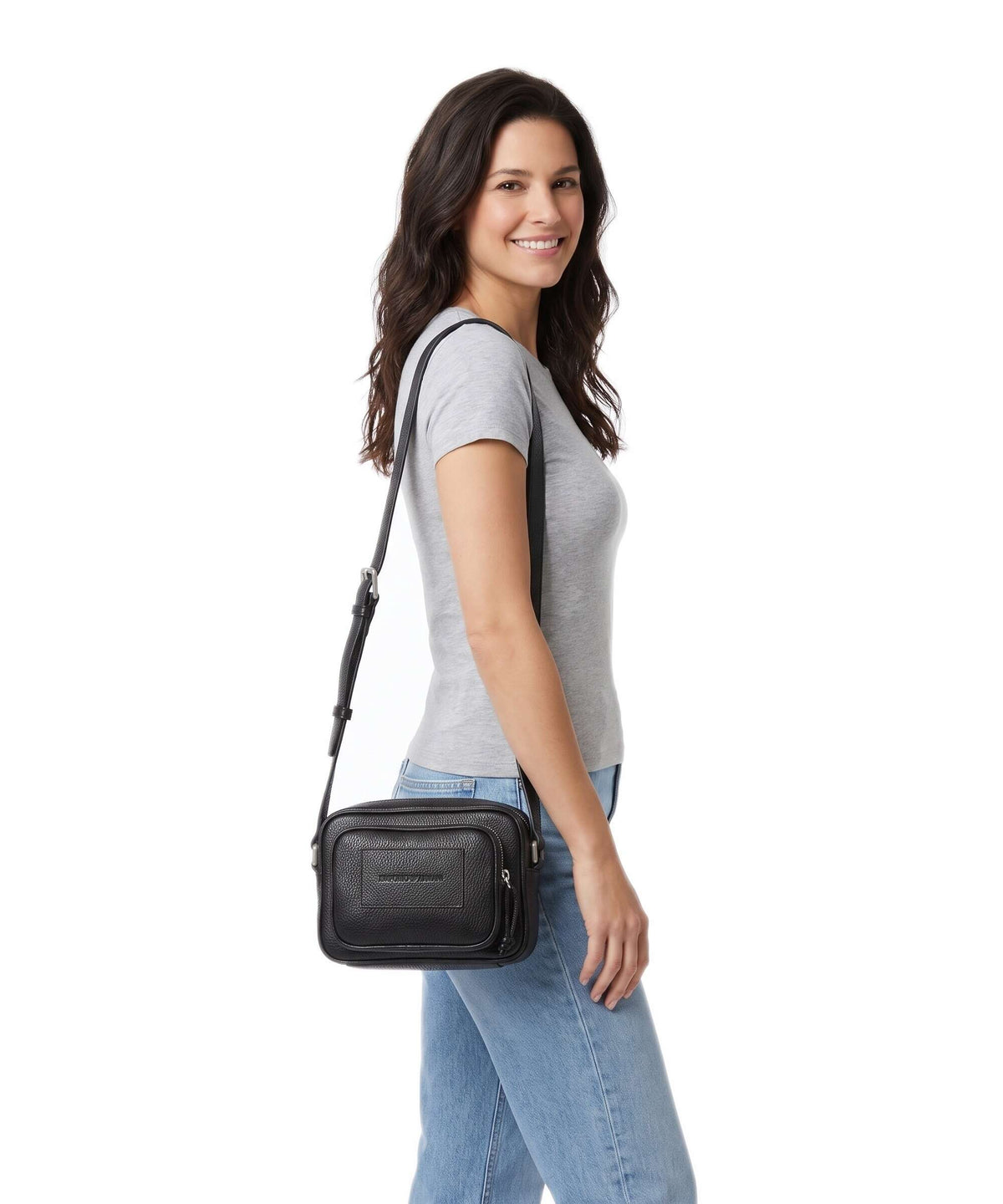 Emporio Armani Business Regenerated Crossbody bag nero 