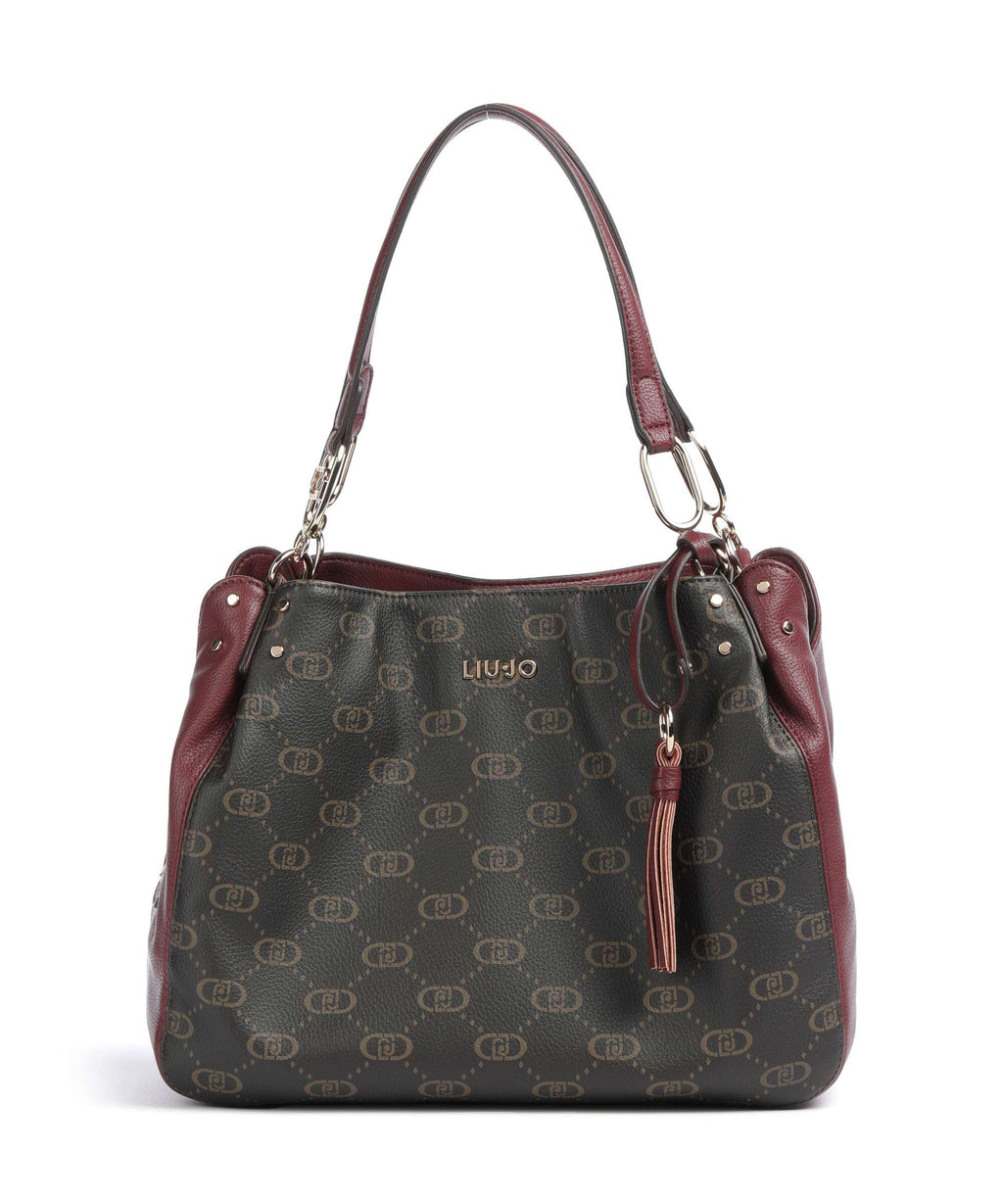 Liu Jo Cirry M Hobo bag red wine