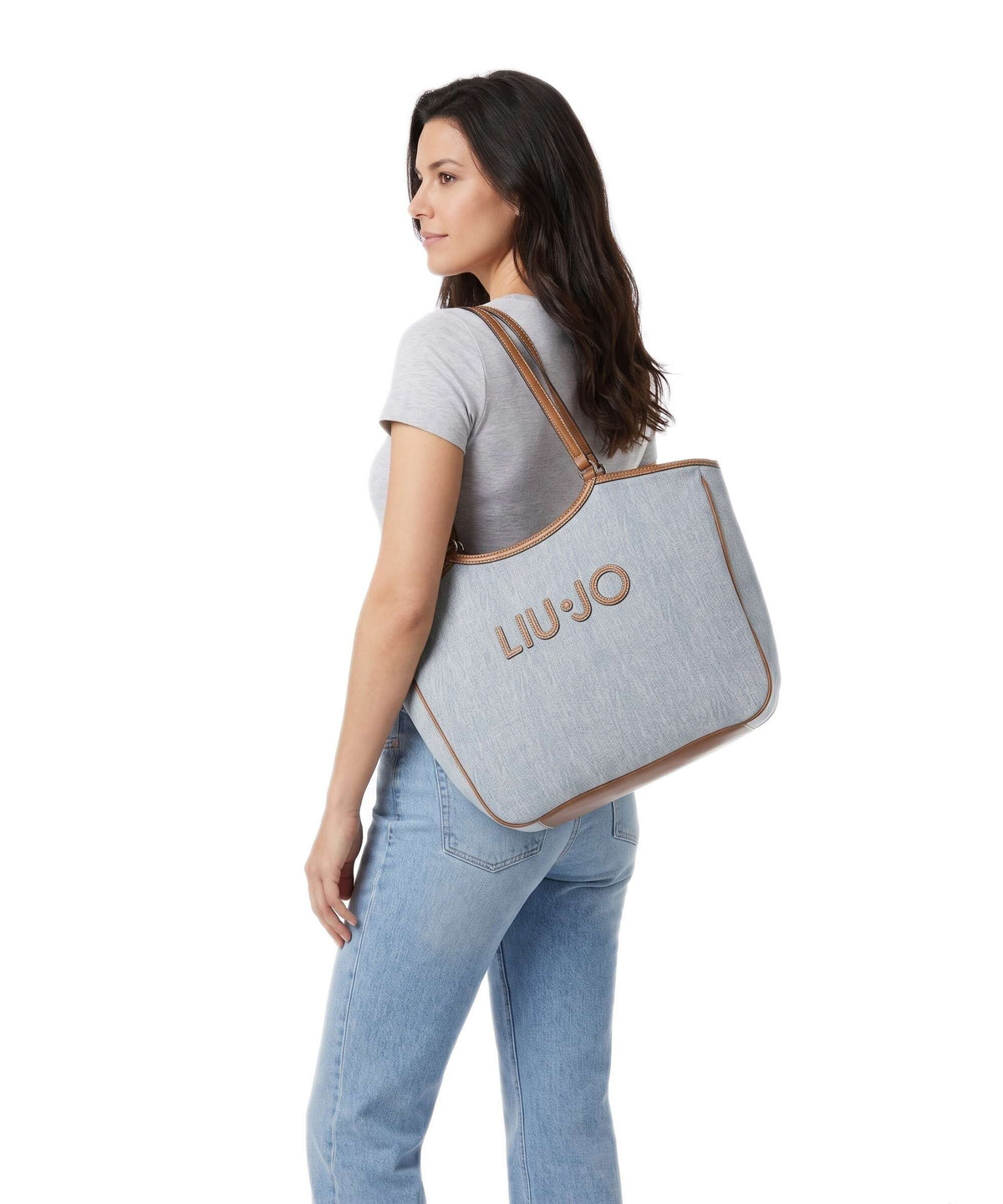 Liu Jo Ferielle L Tote bag light denim