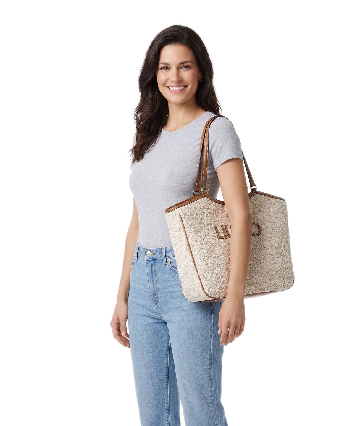 Liu Jo Ferielle L Tote bag cream