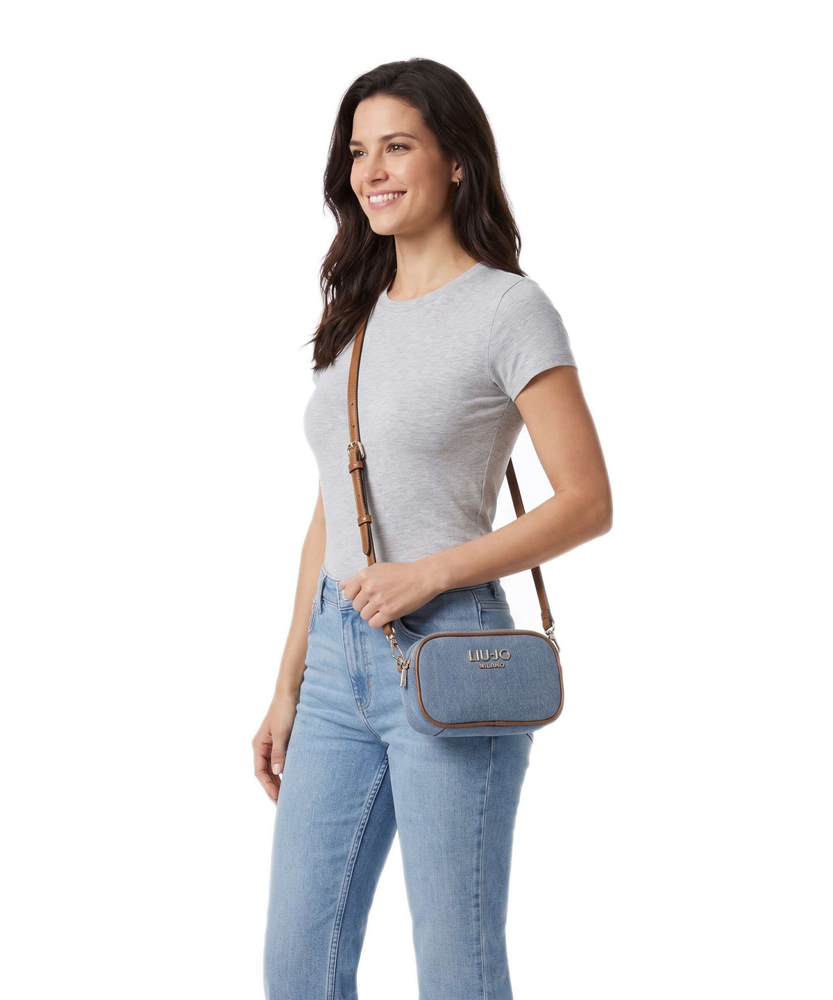 Liu Jo Ridhi S Crossbody bag light denim
