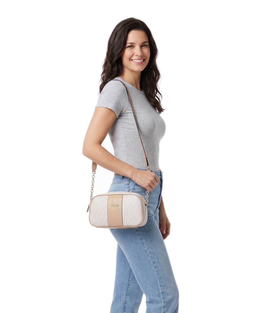 Liu Jo Ematite M Crossbody bag naturale/dark cipria