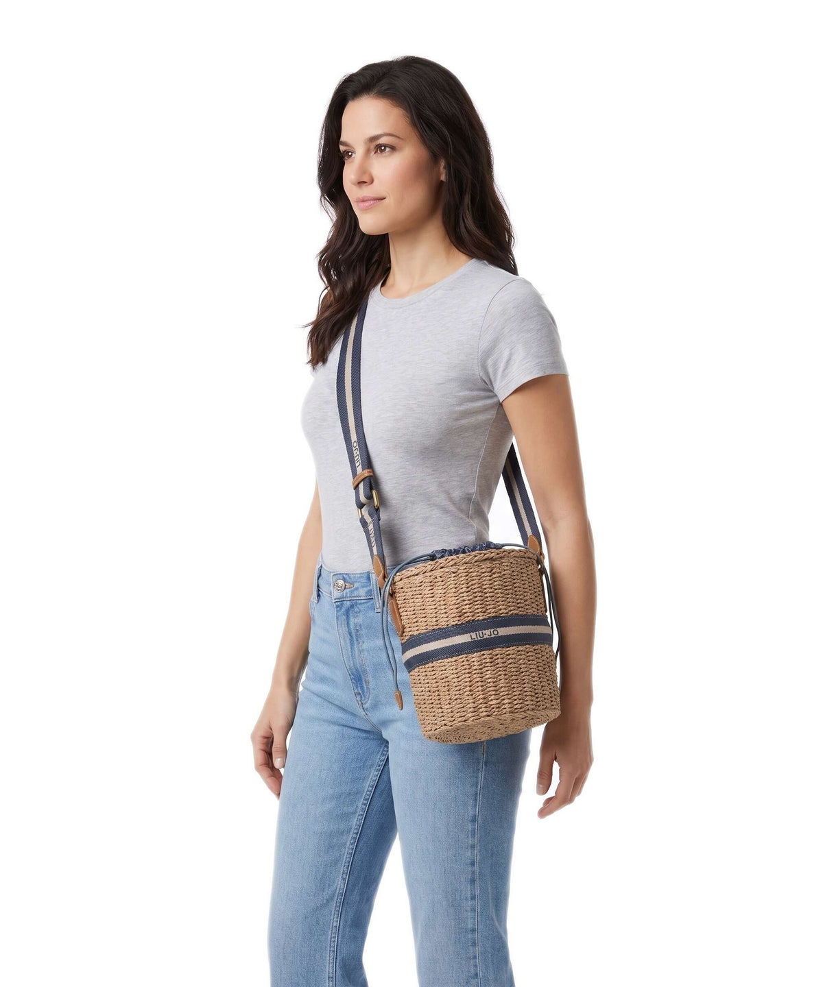 Liu Jo Summer S Bucket bag dress blue