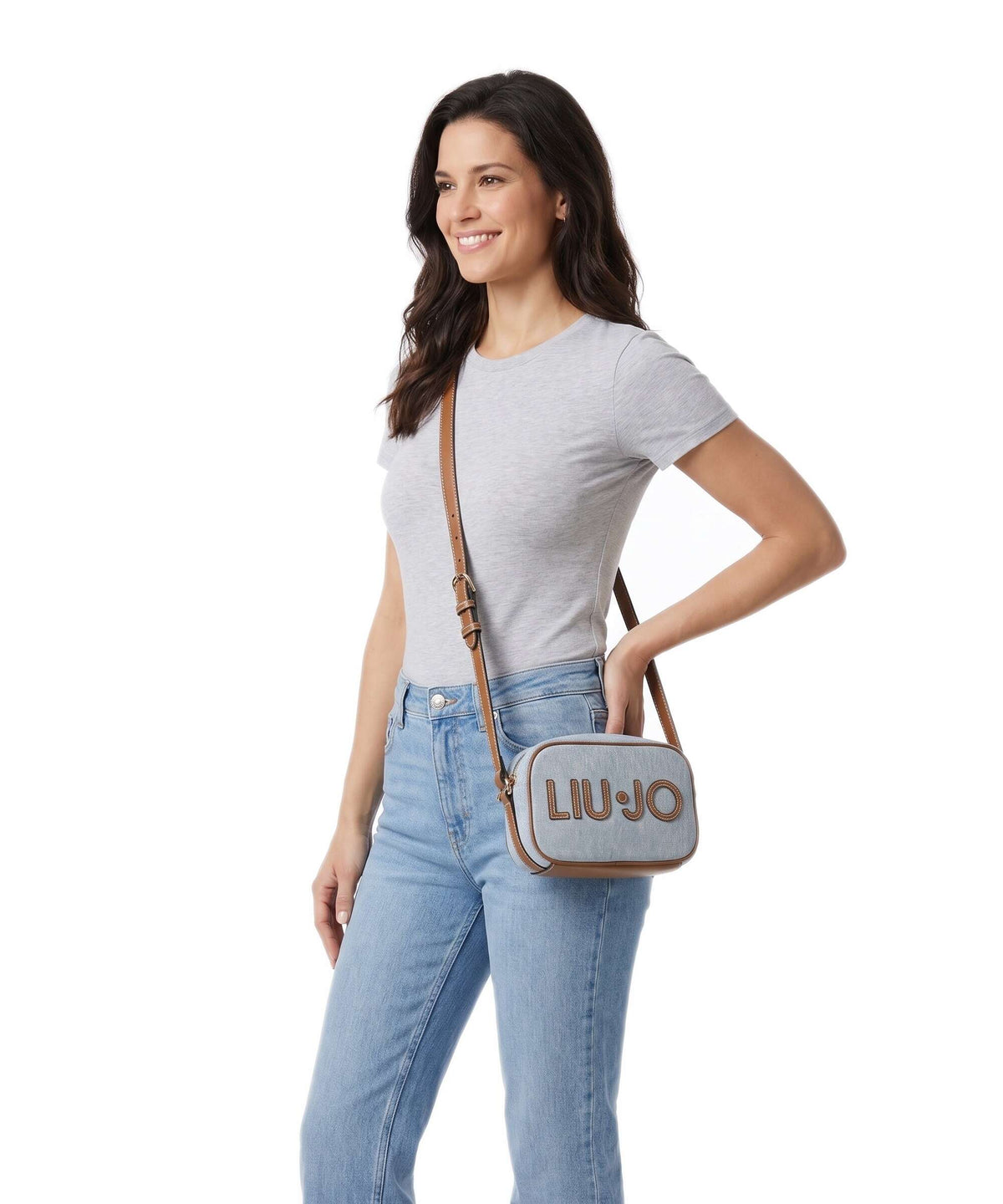 Liu Jo Ferielle M Crossbody bag light denim