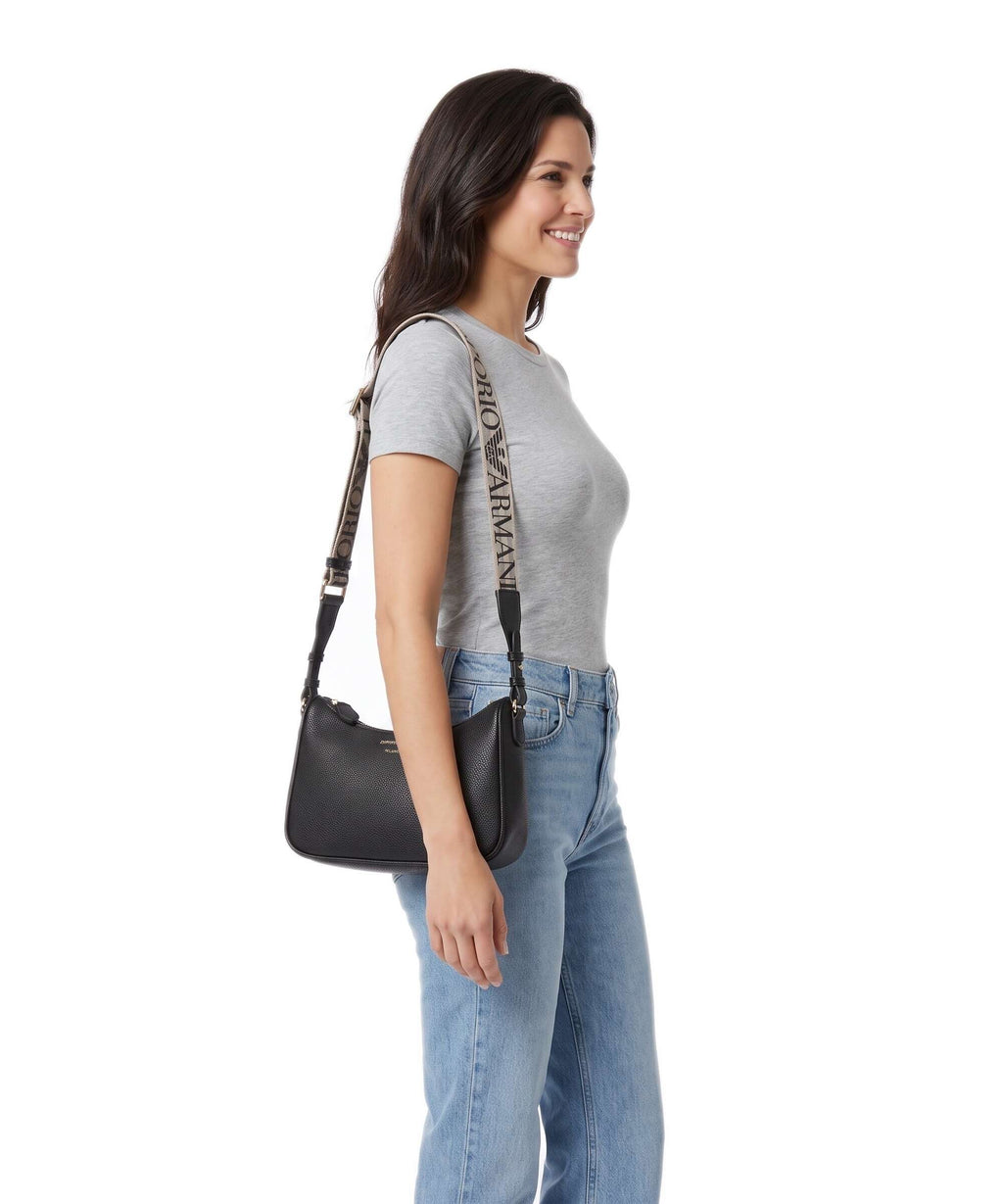 Emporio Armani Lilly Crossbody bag nero/silver