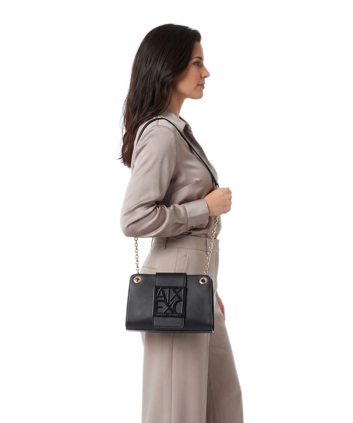 Armani Exchange Susy Shoulder bag black
