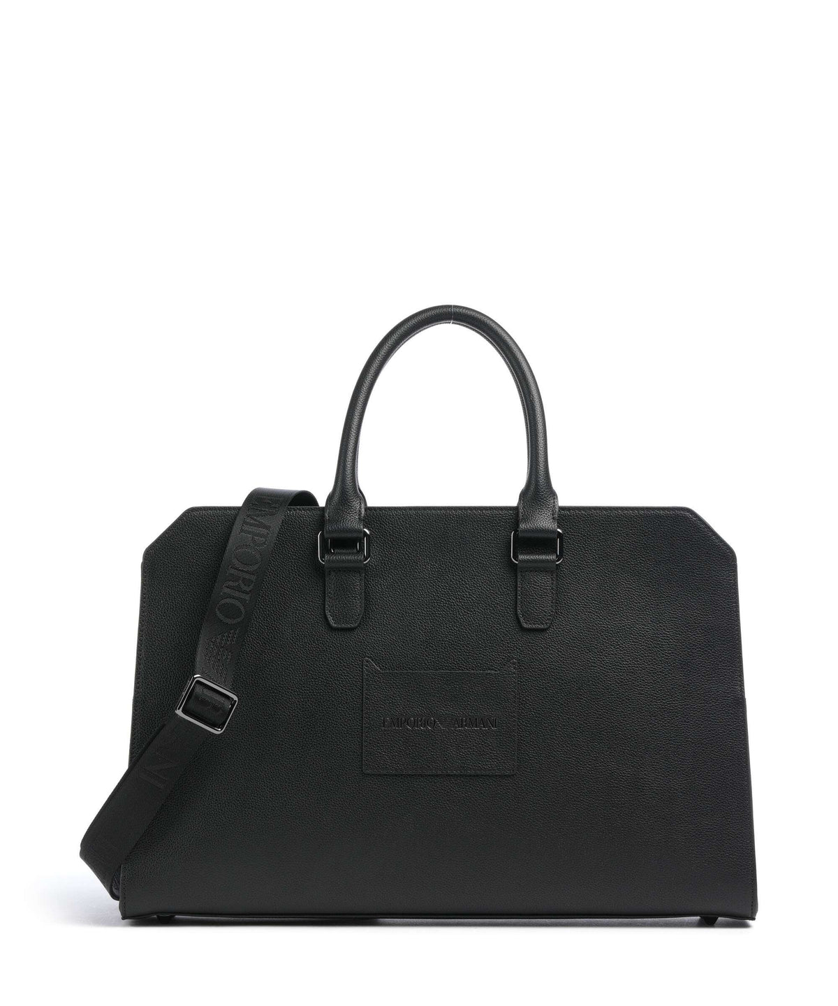 Emporio Armani Milano Briefcase black beauty