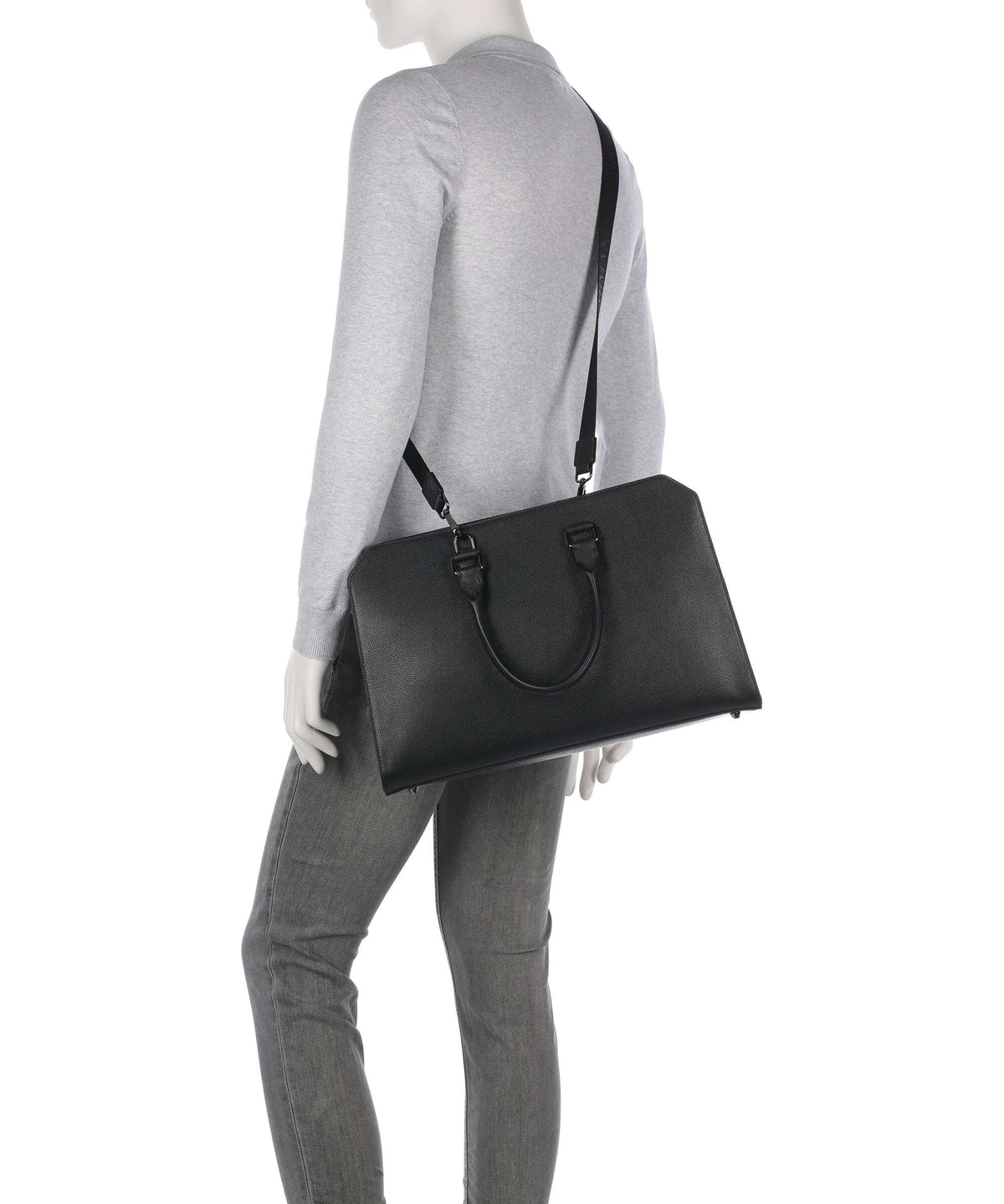 Emporio Armani Milano Briefcase black beauty