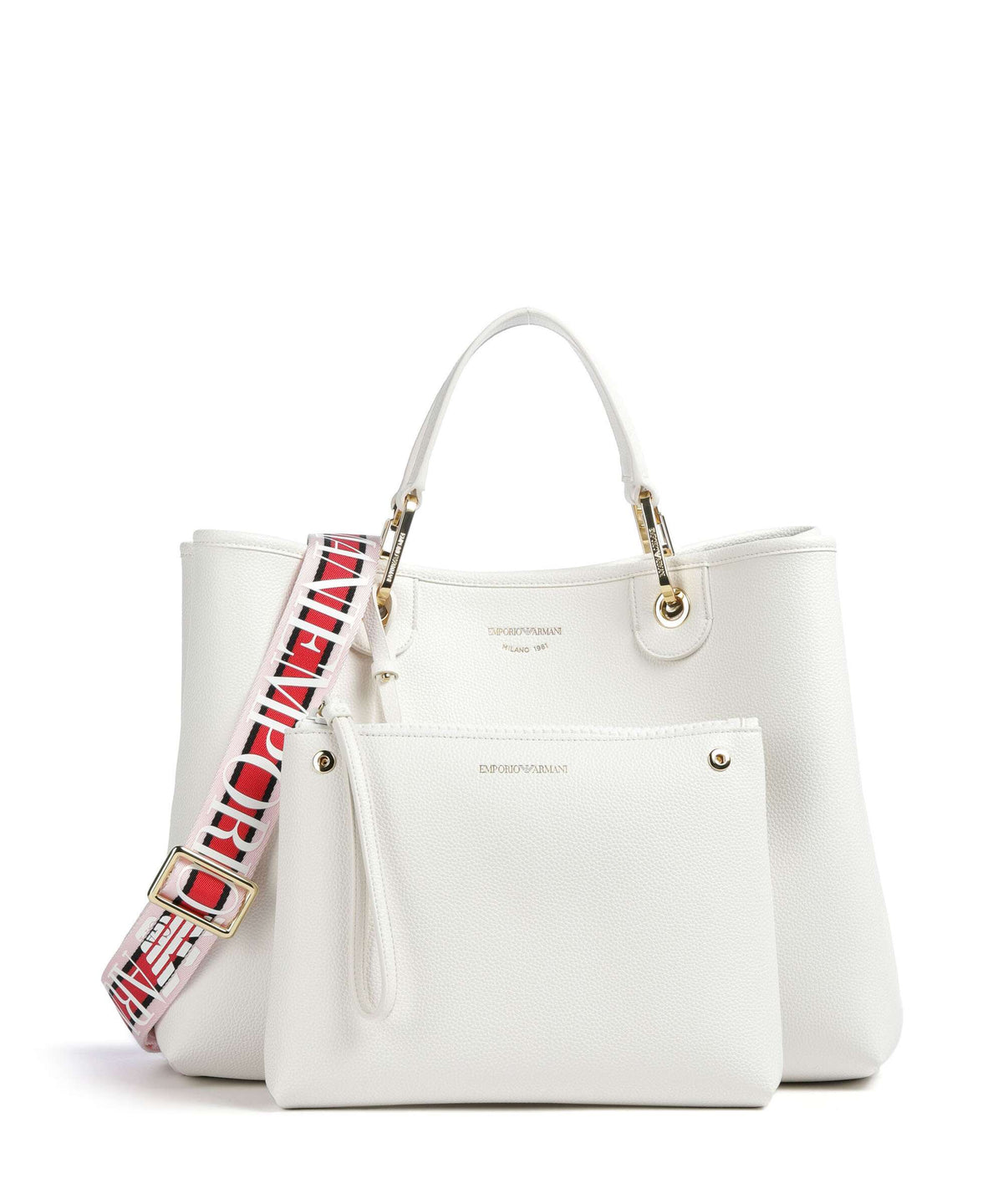 Emporio Armani My EA M Handbag bianco/cuoio