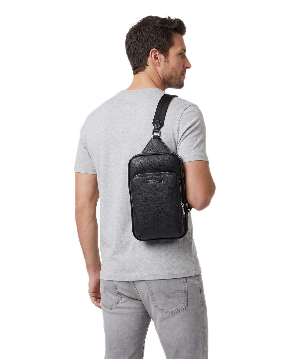 Armani Exchange Okinawa Sling bag black