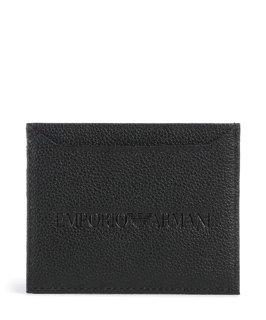 Emporio Armani Milano Credit card holder black beauty