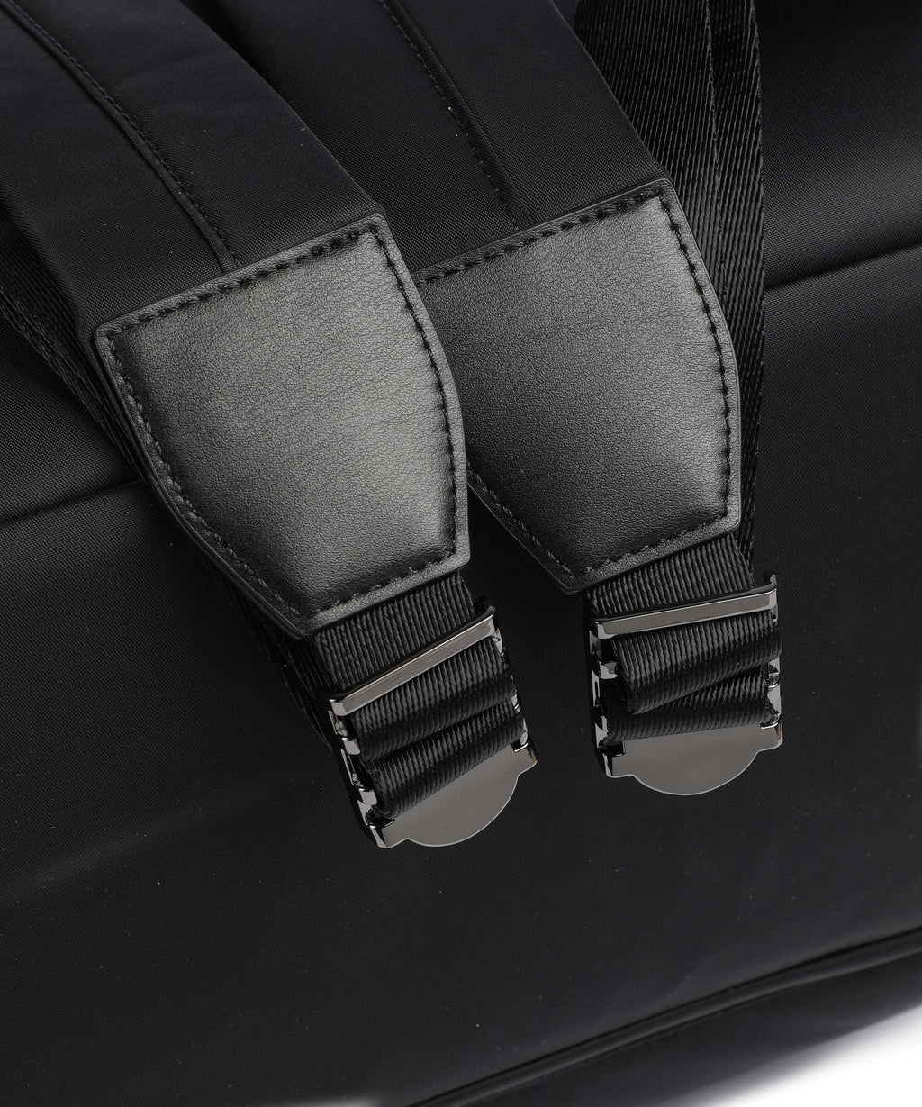Emporio Armani Recycled Nylon Backpack black beauty