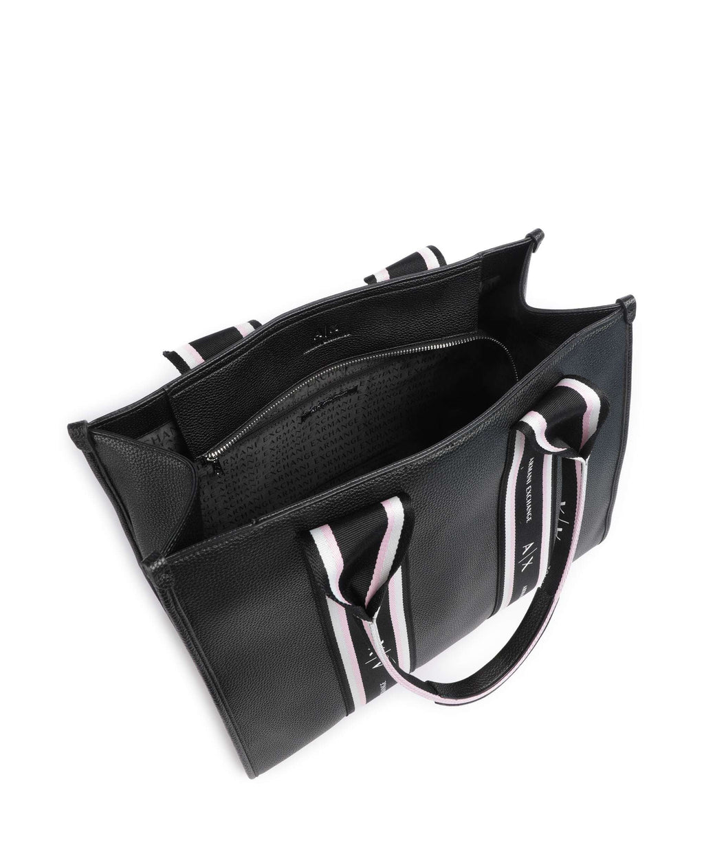 Armani Exchange Maggie L Tote bag black/sundown